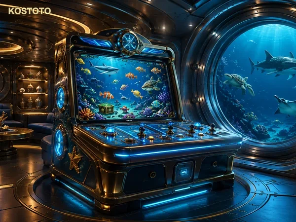 Detail suasana permainan Mega Fishing